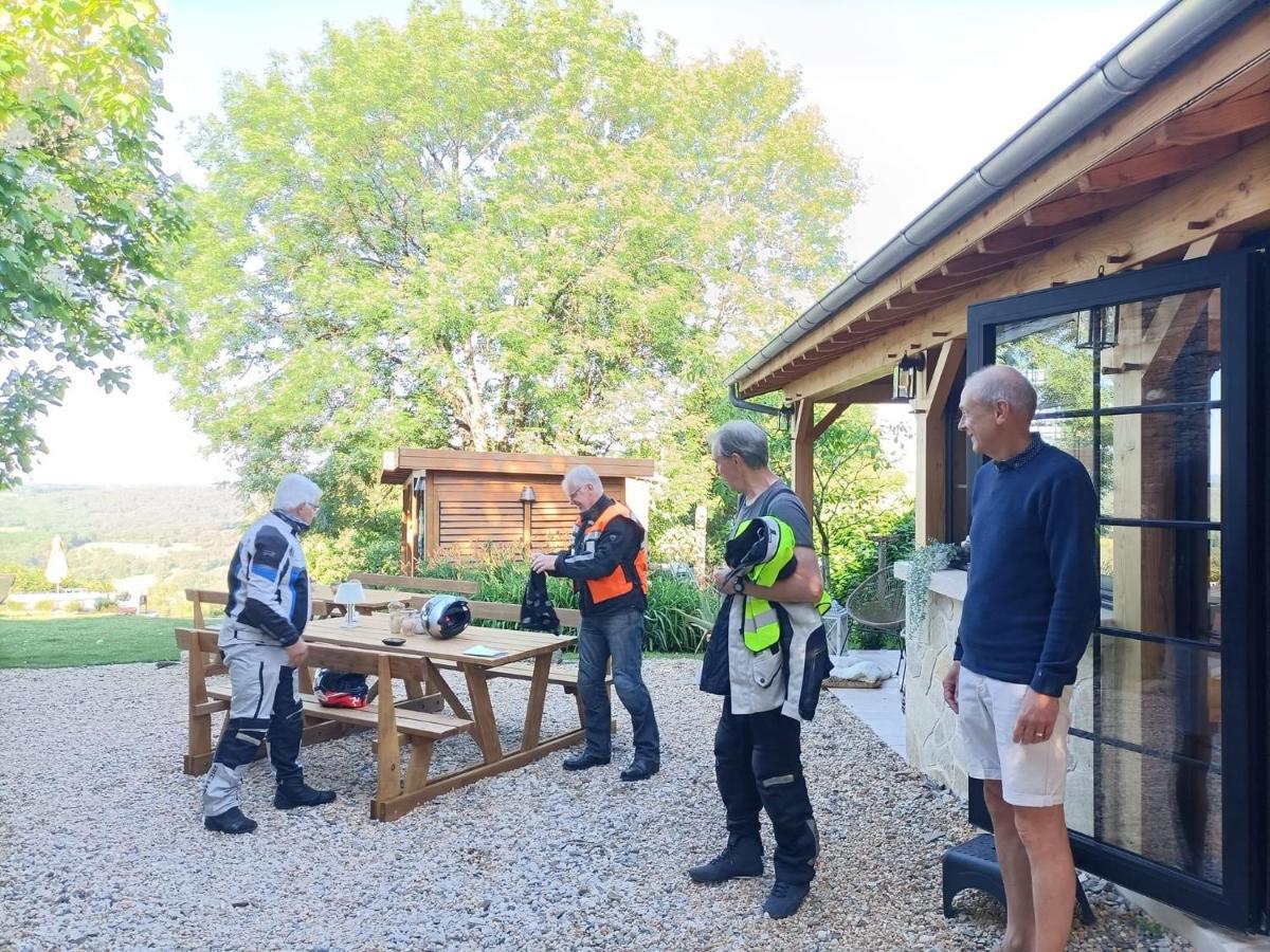 La Maison Bleue Juillac  Bagian luar foto